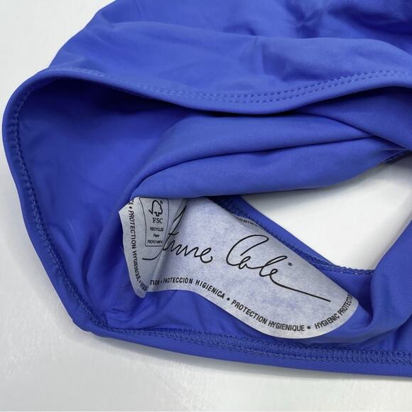 Anne Cole Live In Color Convertible Bikini bottoms peri - 22W - Picture 9 of 12